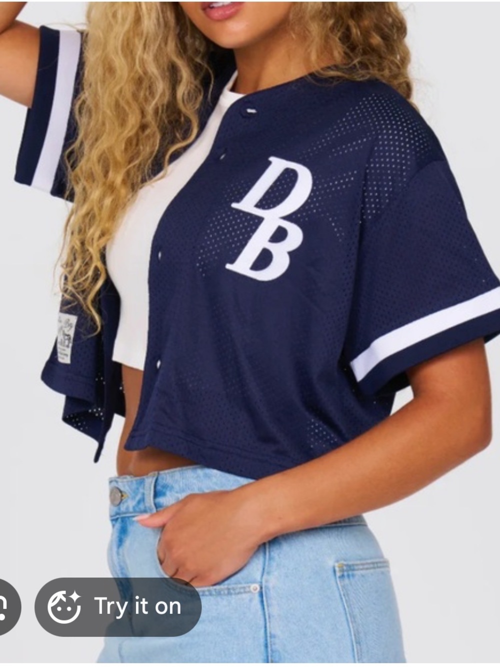 Dairy Boy Cropped Homecoming Jersey NWT Small